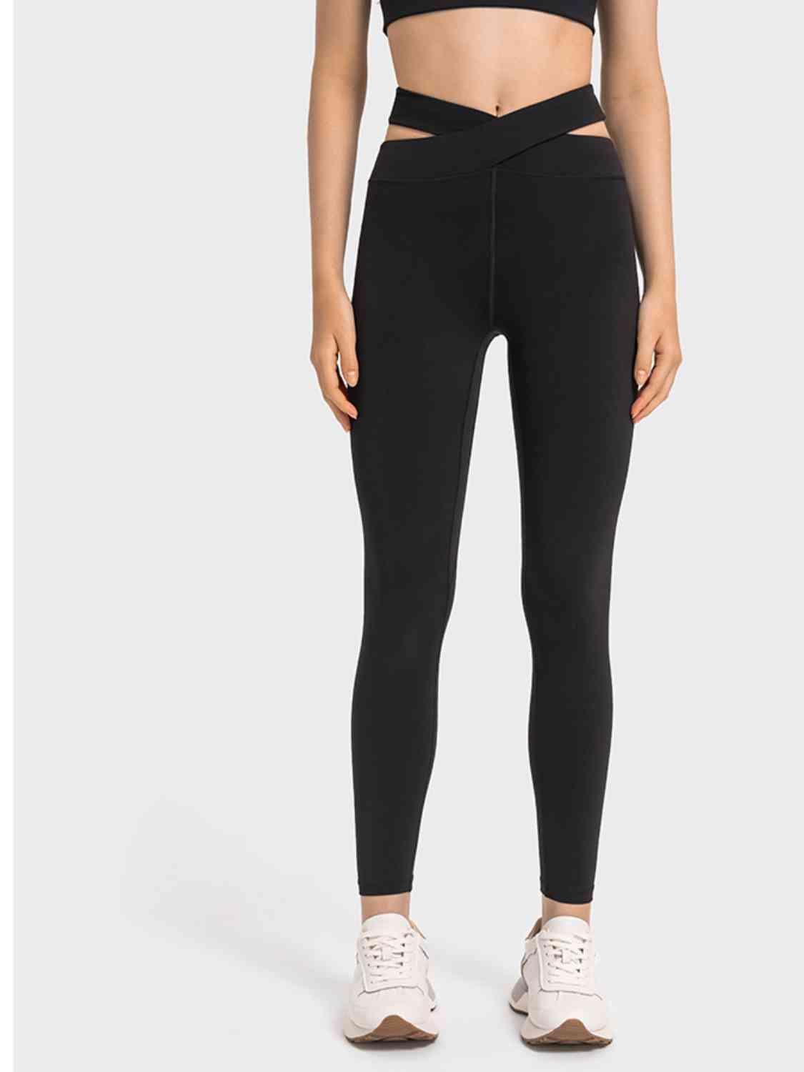 Crisscross Cutout Sports Leggings | Available in 3 Colors